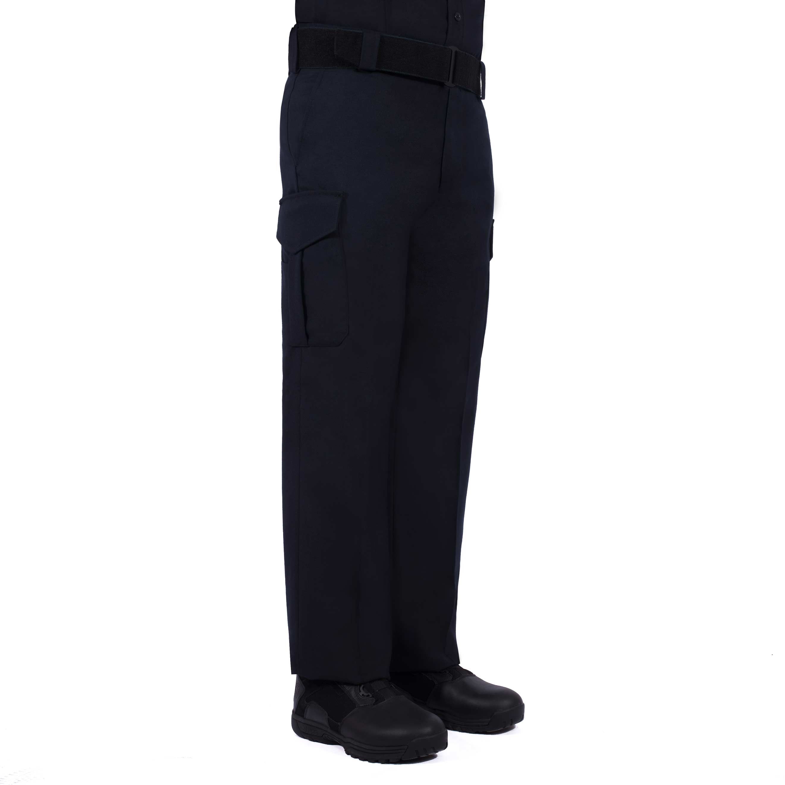 SIDE-POCKET WOOL PANTS REG,TALL