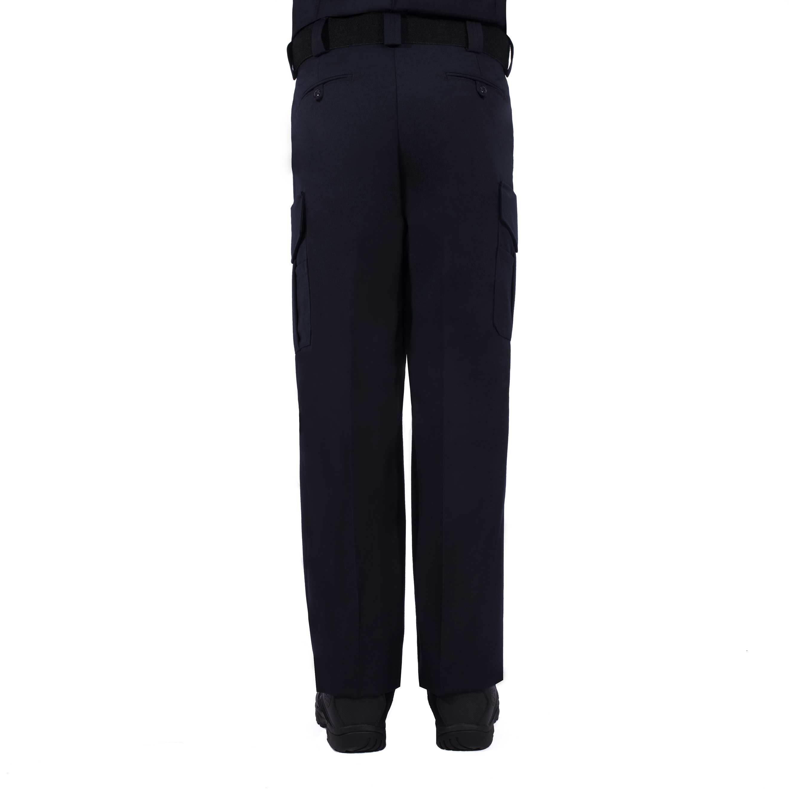 SIDE-POCKET WOOL PANTS REG,TALL