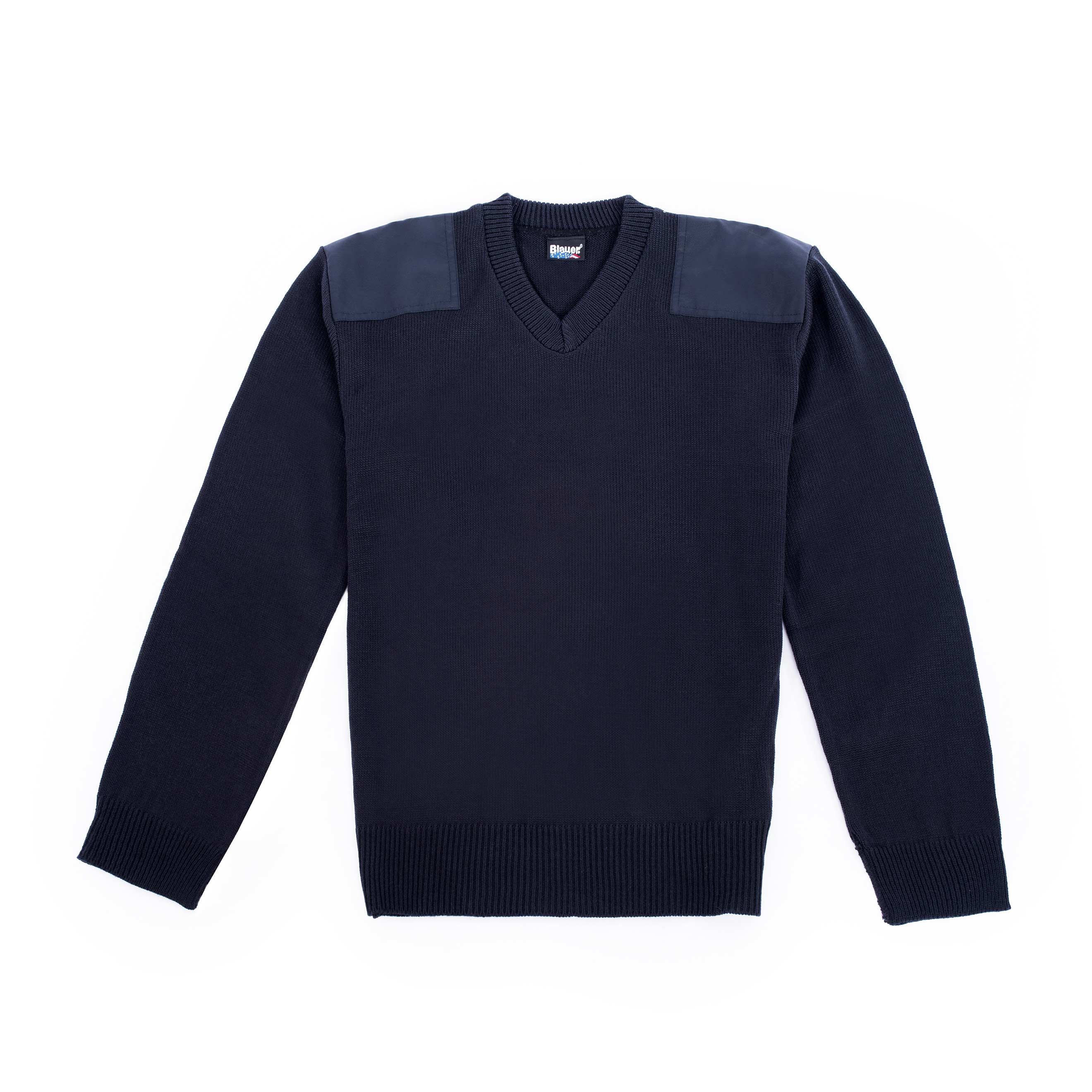V-NECK SWEATER WITH WINDSTOPPER® LINER