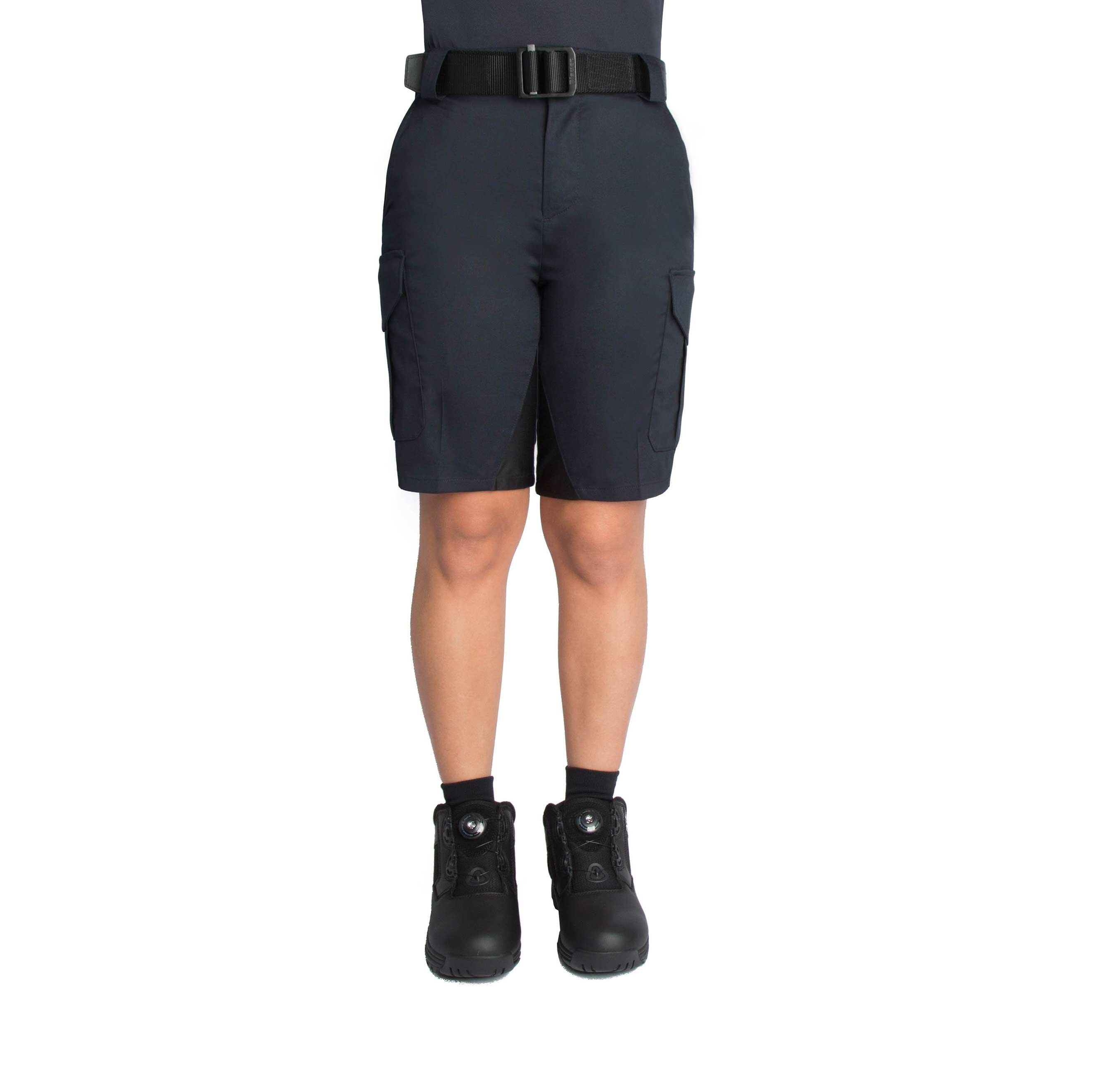 WOMEN'S SIDE-POCKET COTTON SHORTS REG