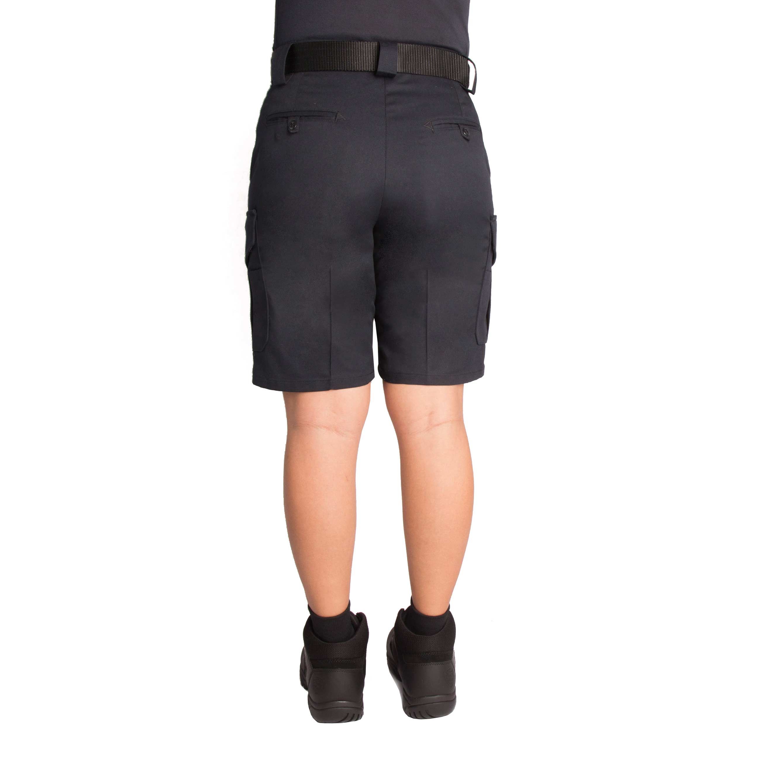 WOMEN'S SIDE-POCKET COTTON SHORTS REG