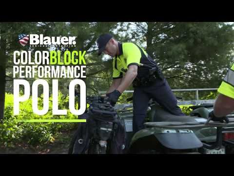 COLORBLOCK PERFORMANCE POLO REG,TALL