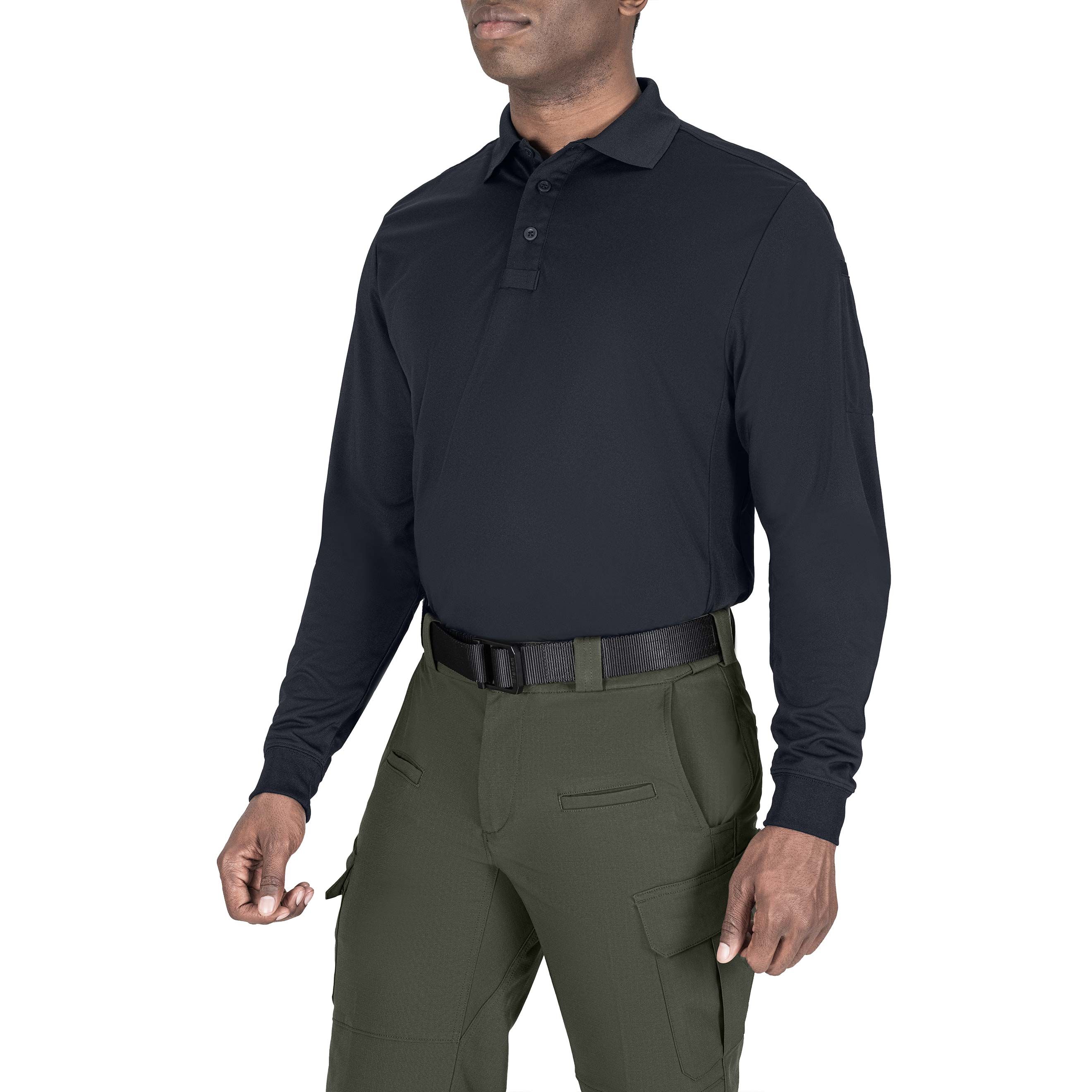 LONG SLEEVE PERFORMANCE PRO POLO SHIRT REG,TALL