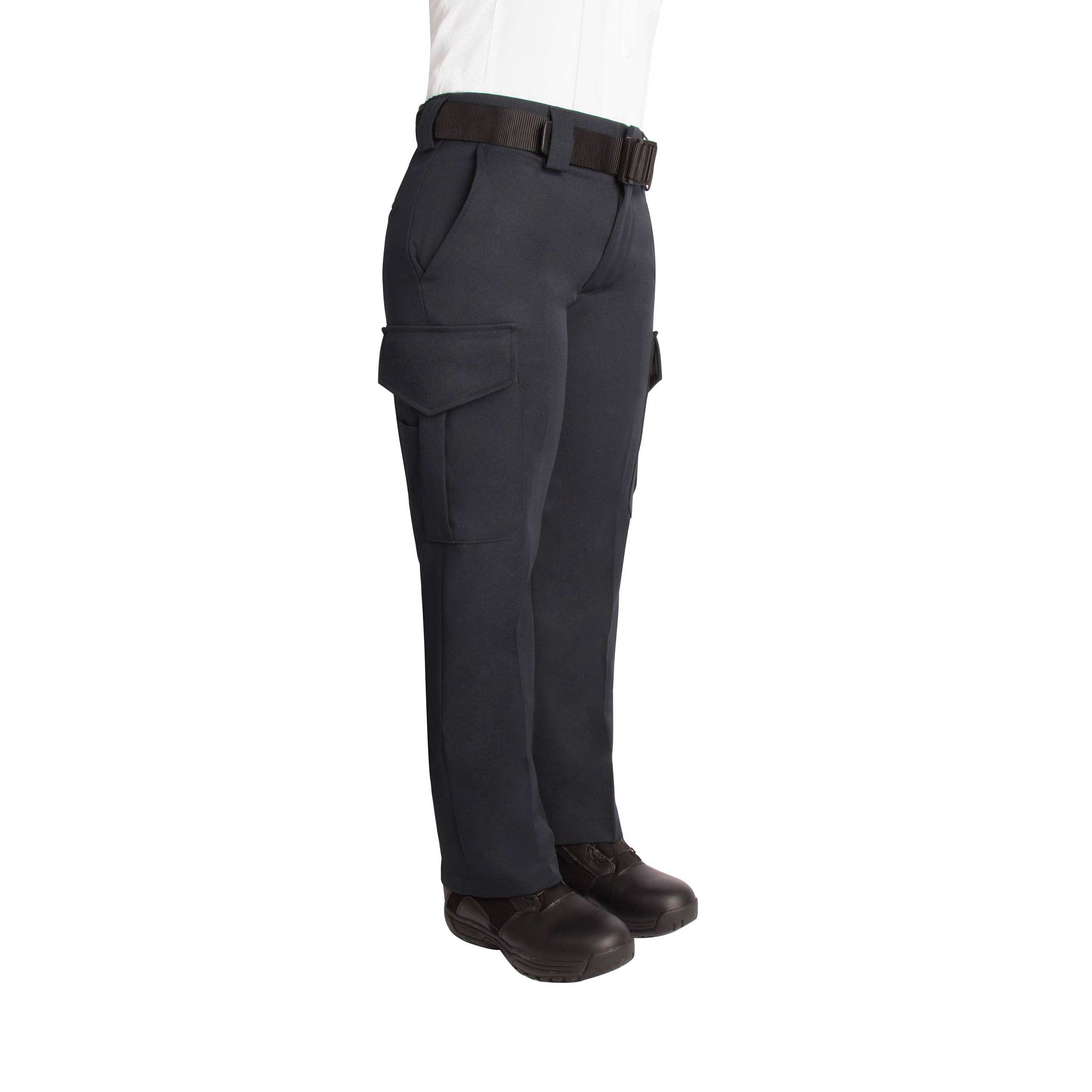 WOMEN'S SIDE-POCKET POLYESTER PANTS REG