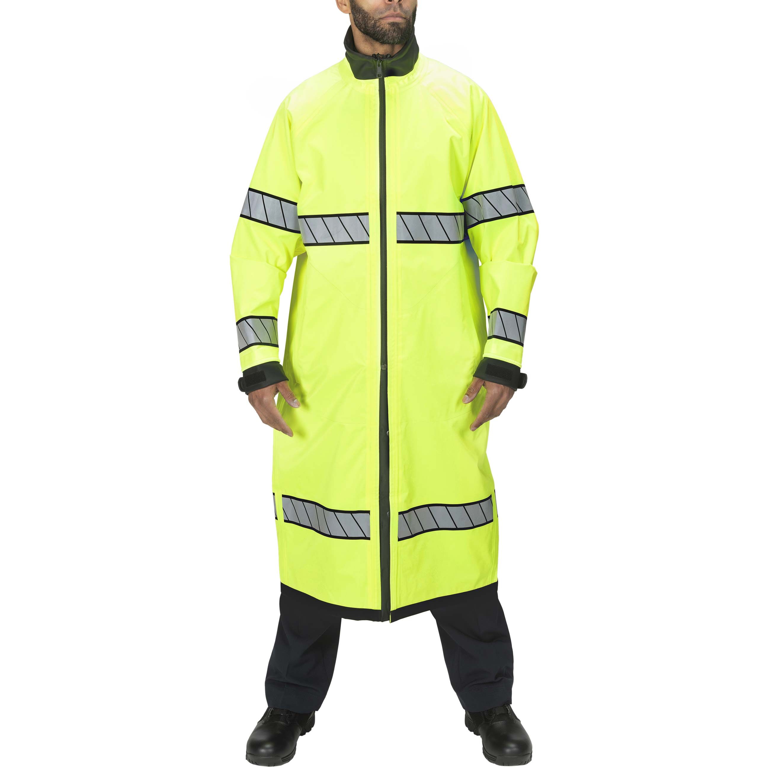 Techlite Reversible Long Rain Jacket SHORT,REG,TALL