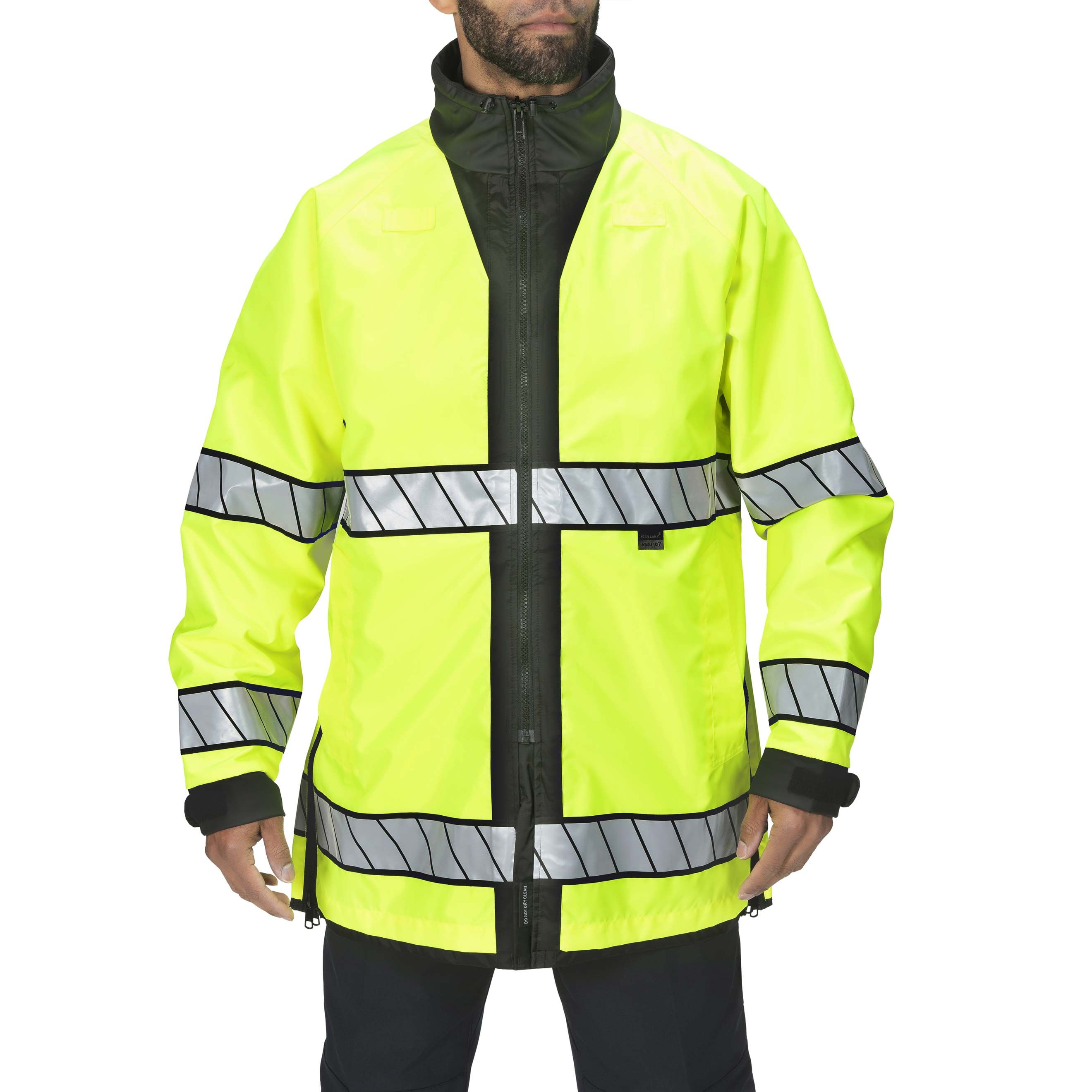 B.DRY® REVERSIBLE RAIN JACKET SHORT,REG,TALL