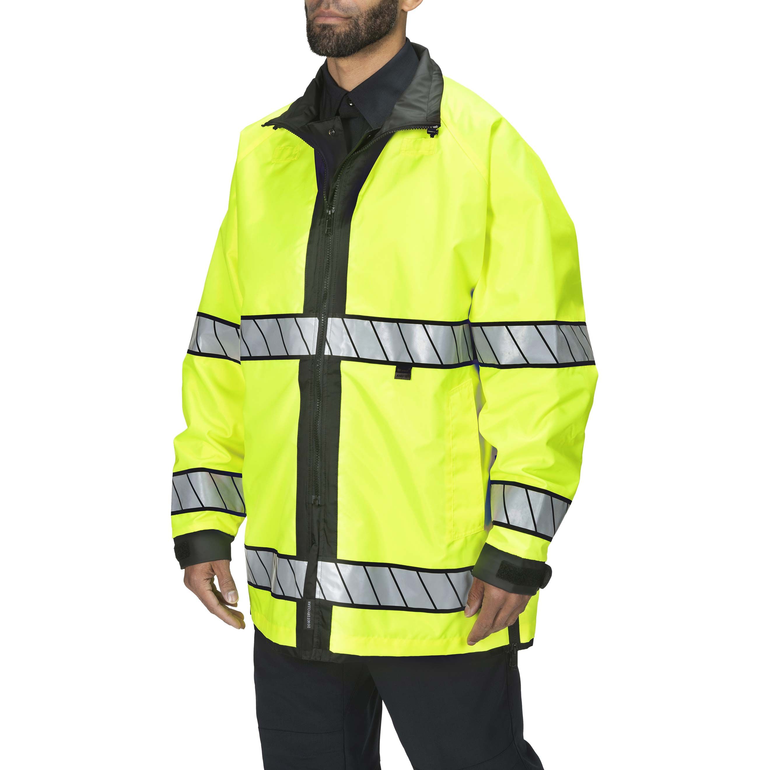 B.DRY® REVERSIBLE RAIN JACKET SHORT,REG,TALL