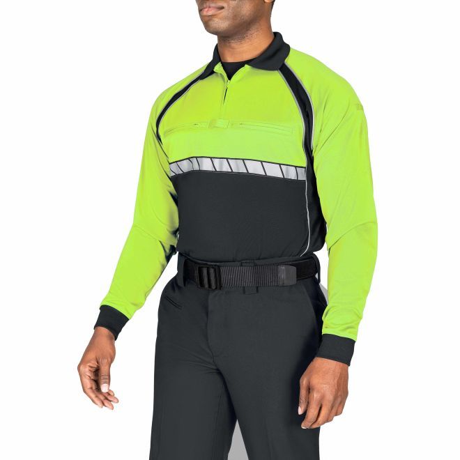 Long Sleeve ColorBlock Performance Polo REG,TALL