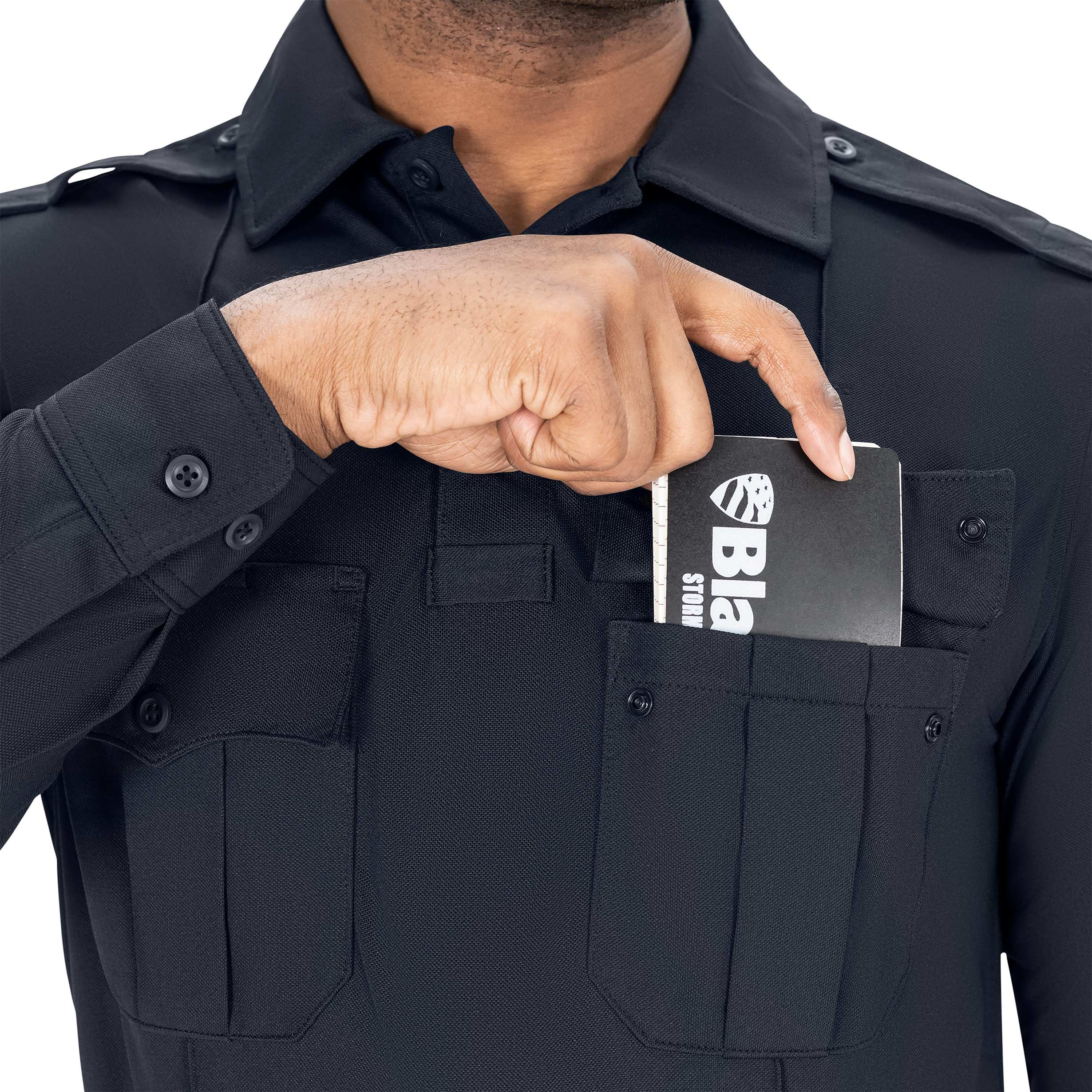 LONG SLEEVE PERFORMANCE PATROL POLO REG,TALL