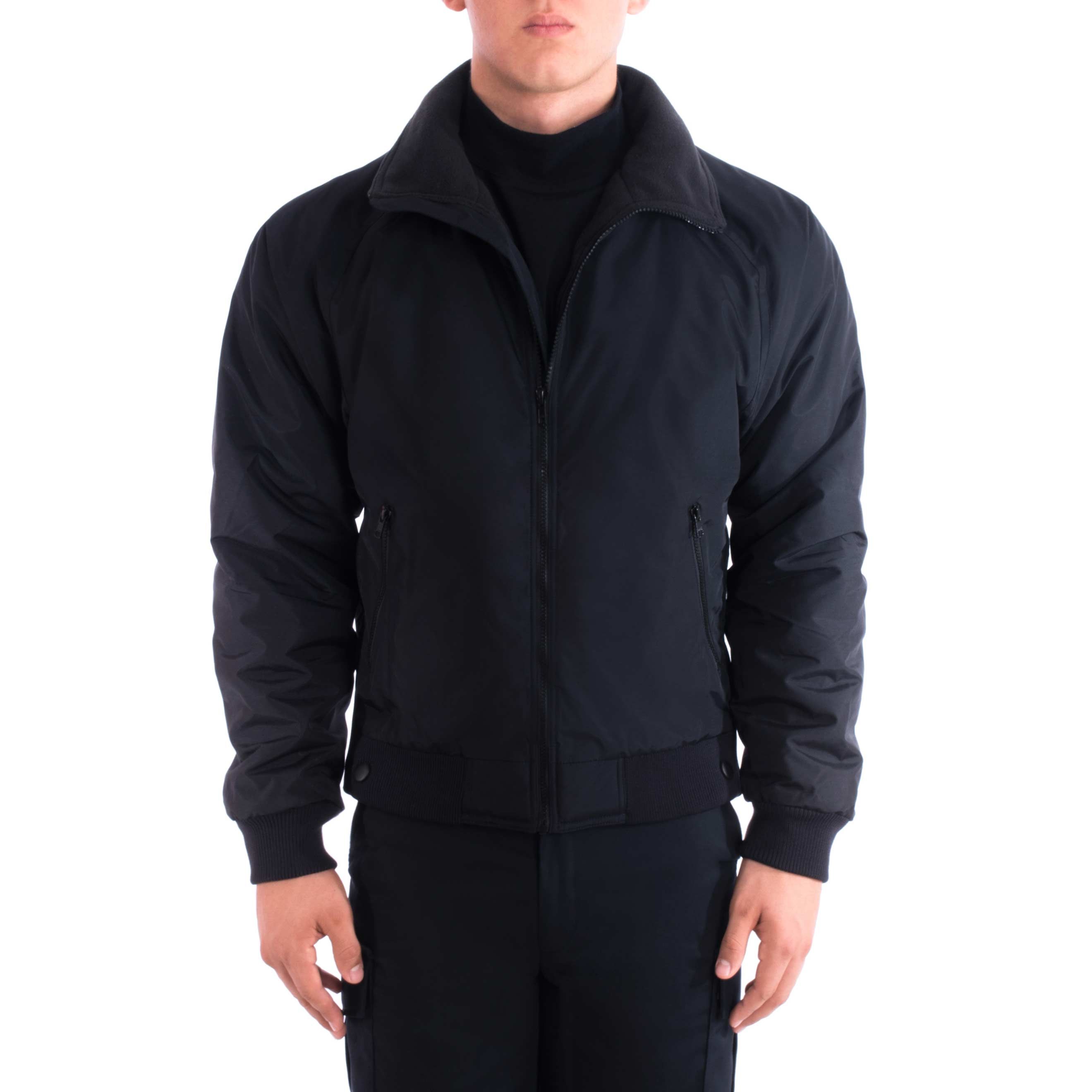 FLEECE-LINED BOMBER JACKET SHORT,REG,TALL