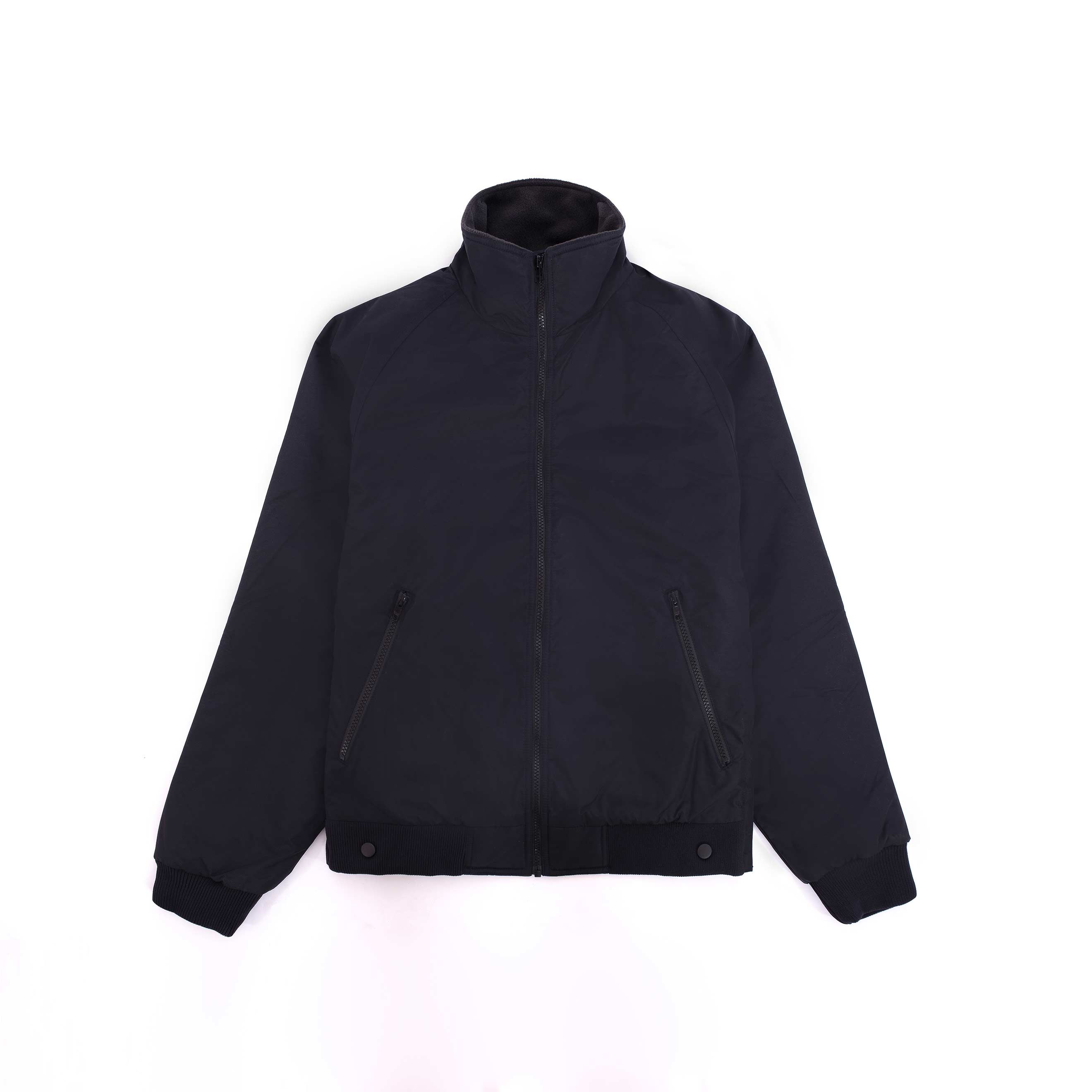 FLEECE-LINED BOMBER JACKET SHORT,REG,TALL