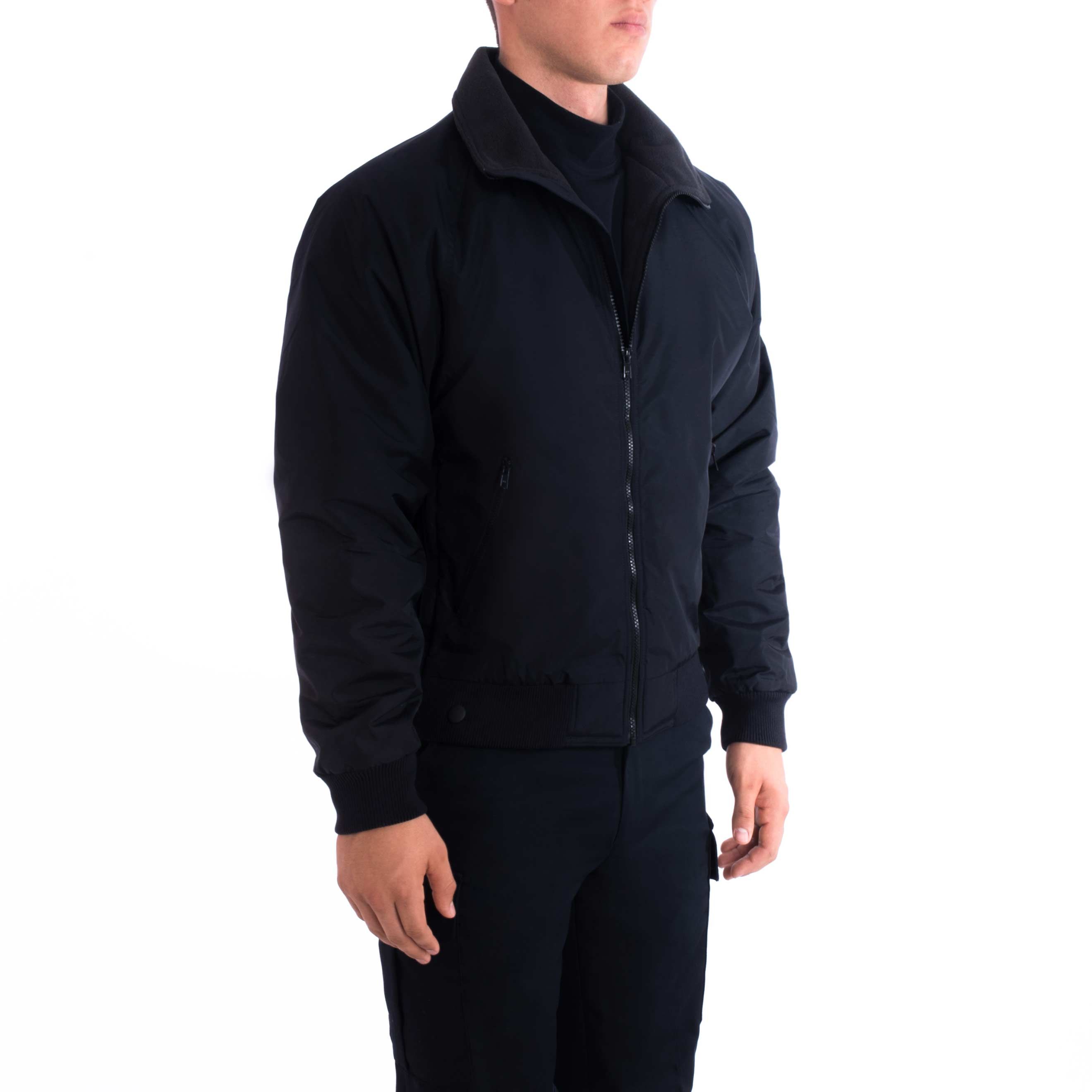 FLEECE-LINED BOMBER JACKET SHORT,REG,TALL