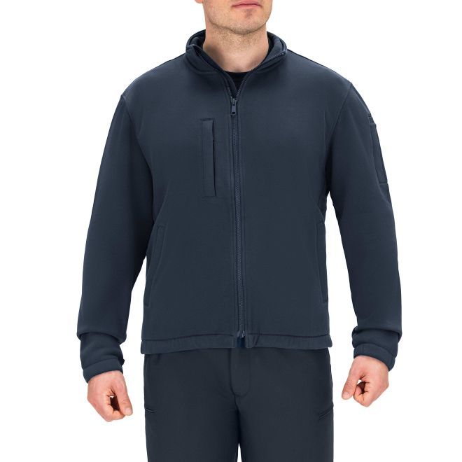 Zip-Front Job Shirt SHORT,REG,TALL