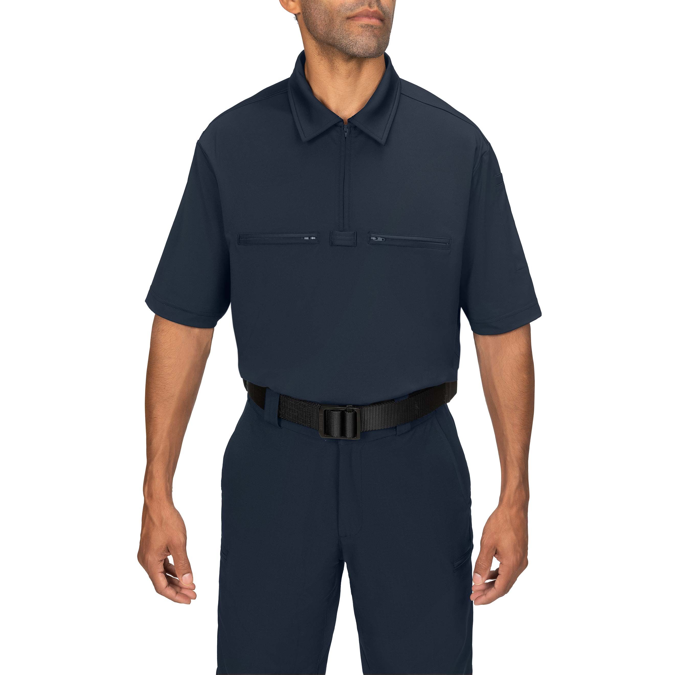 Performance Pro Zip-Front Polo Shirt REG,TALL