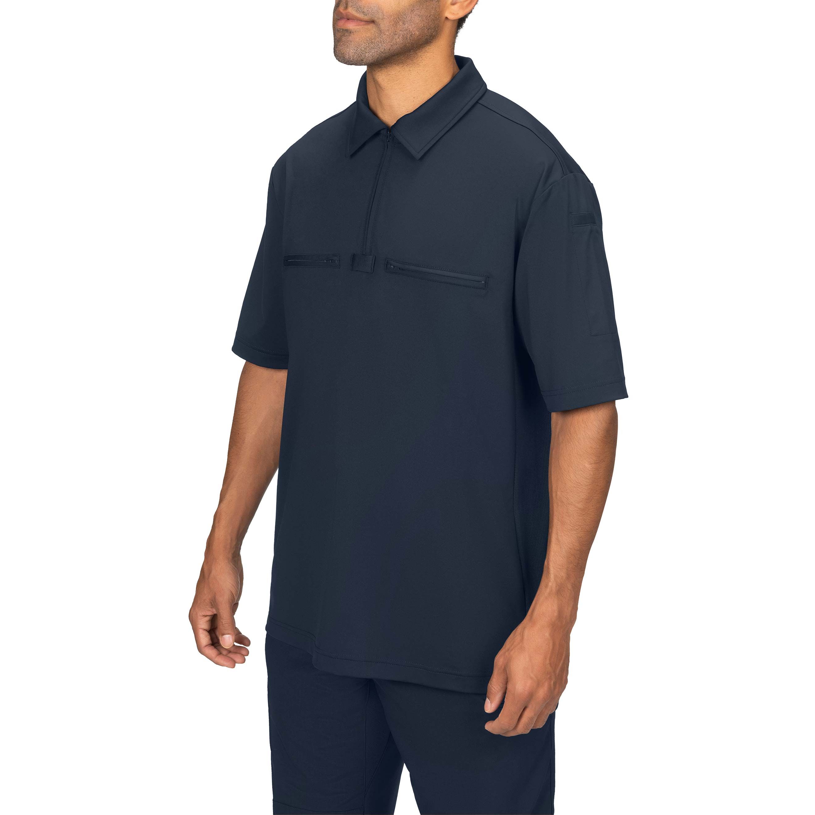 Performance Pro Zip-Front Polo Shirt REG,TALL