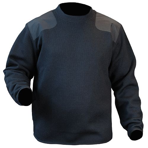FLEECE-LINED CREW NECK SWEATER REG,TALL